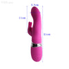 VIP Love 2 Motors Rechargeable Rabbit Vibrator Multispeed